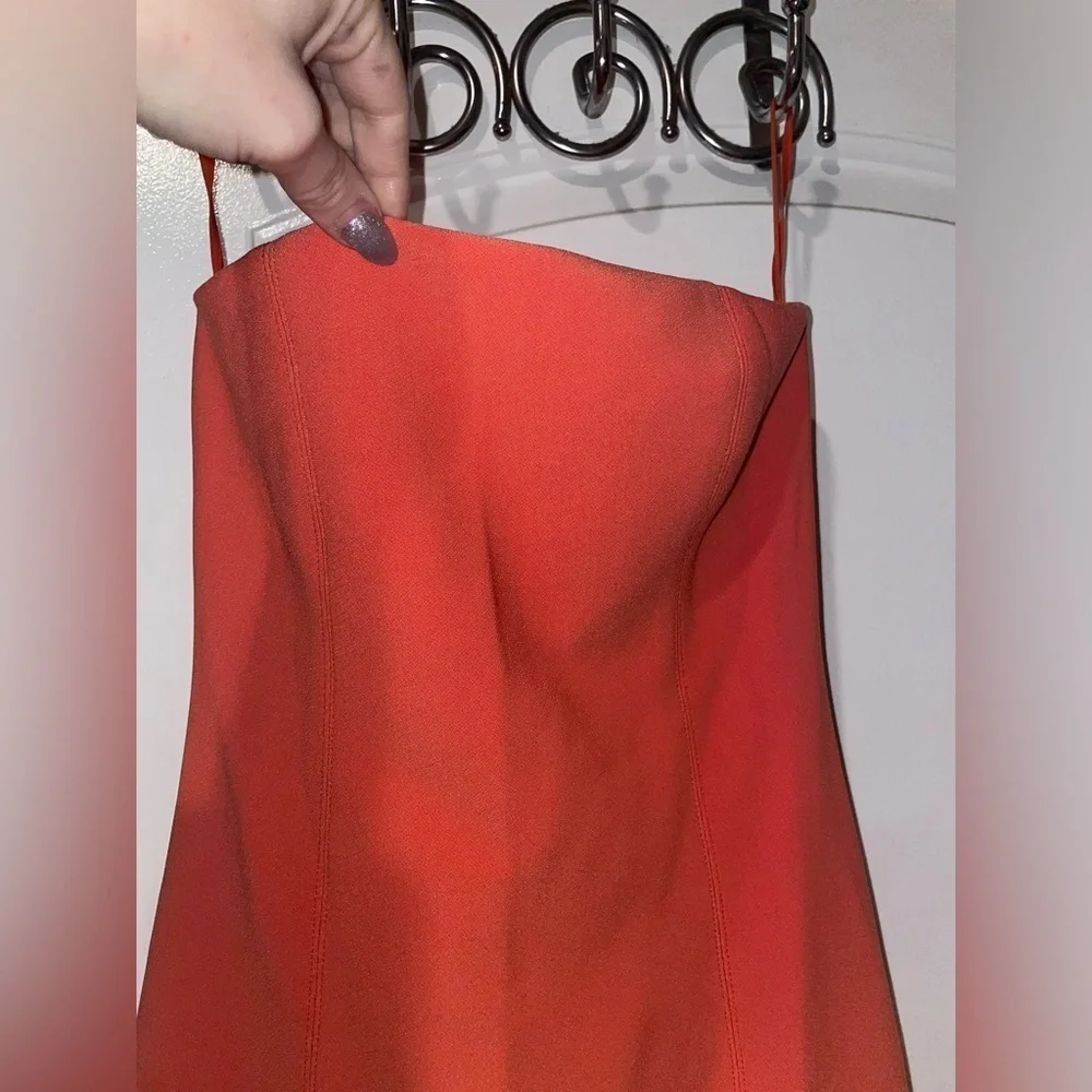BEC + BRIDGE Cecily Mini Dress in Blood Orange ๐ size 4 - Picture 11 of 16